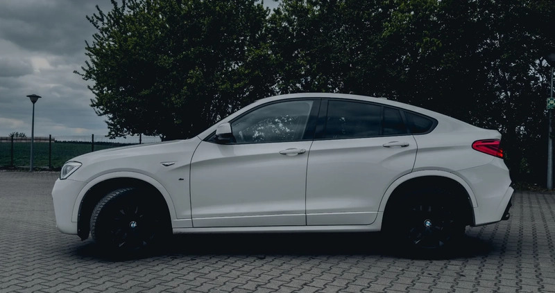 BMW X4 cena 99015 przebieg: 108500, rok produkcji 2014 z Recz małe 137